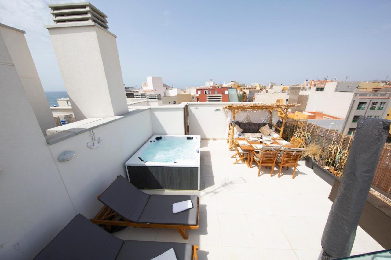 Medano4You Tina'S Jacuzzi Terrace Playa Chica El Médano Kültér fotó